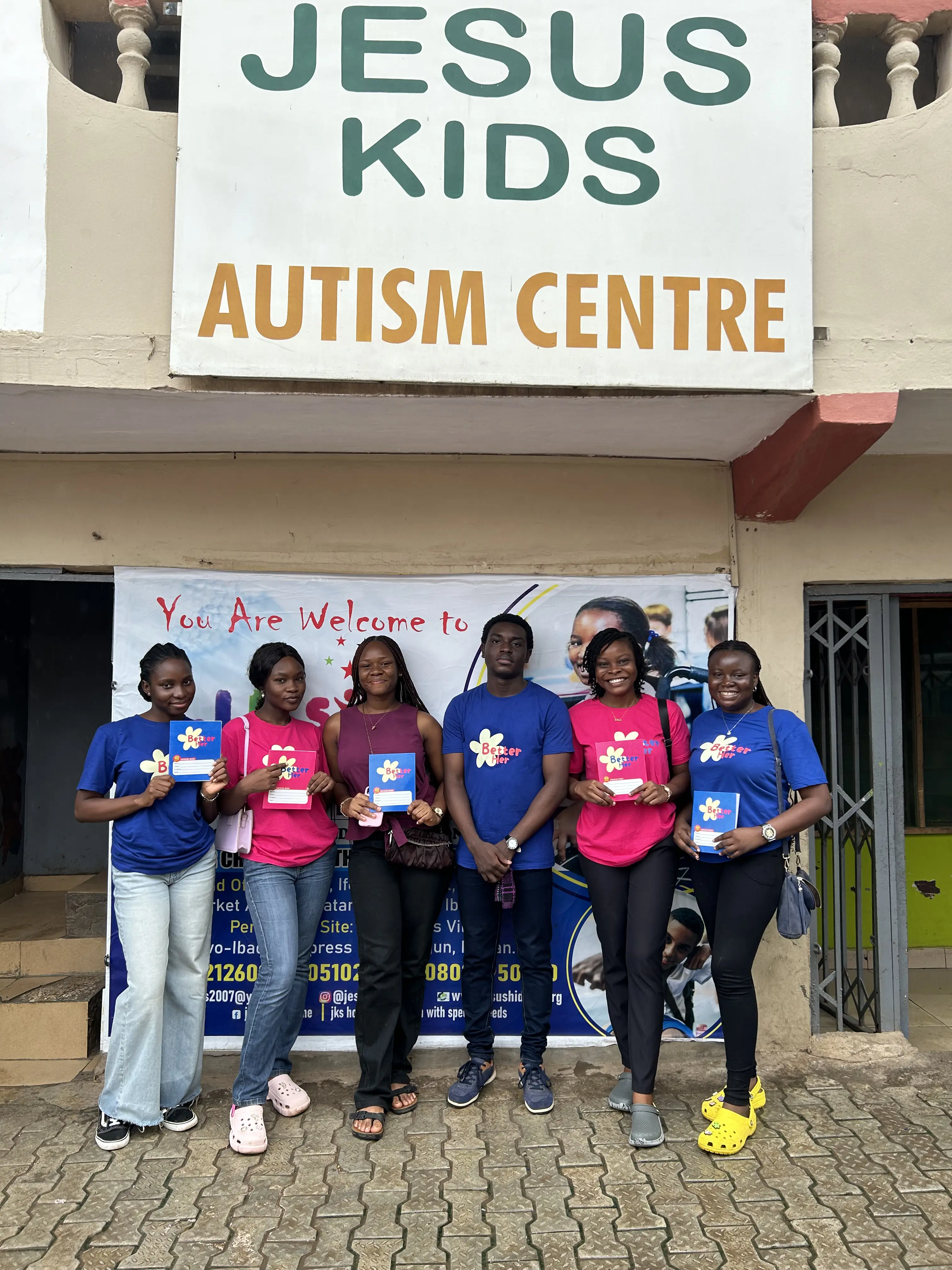 Donating clothes and books