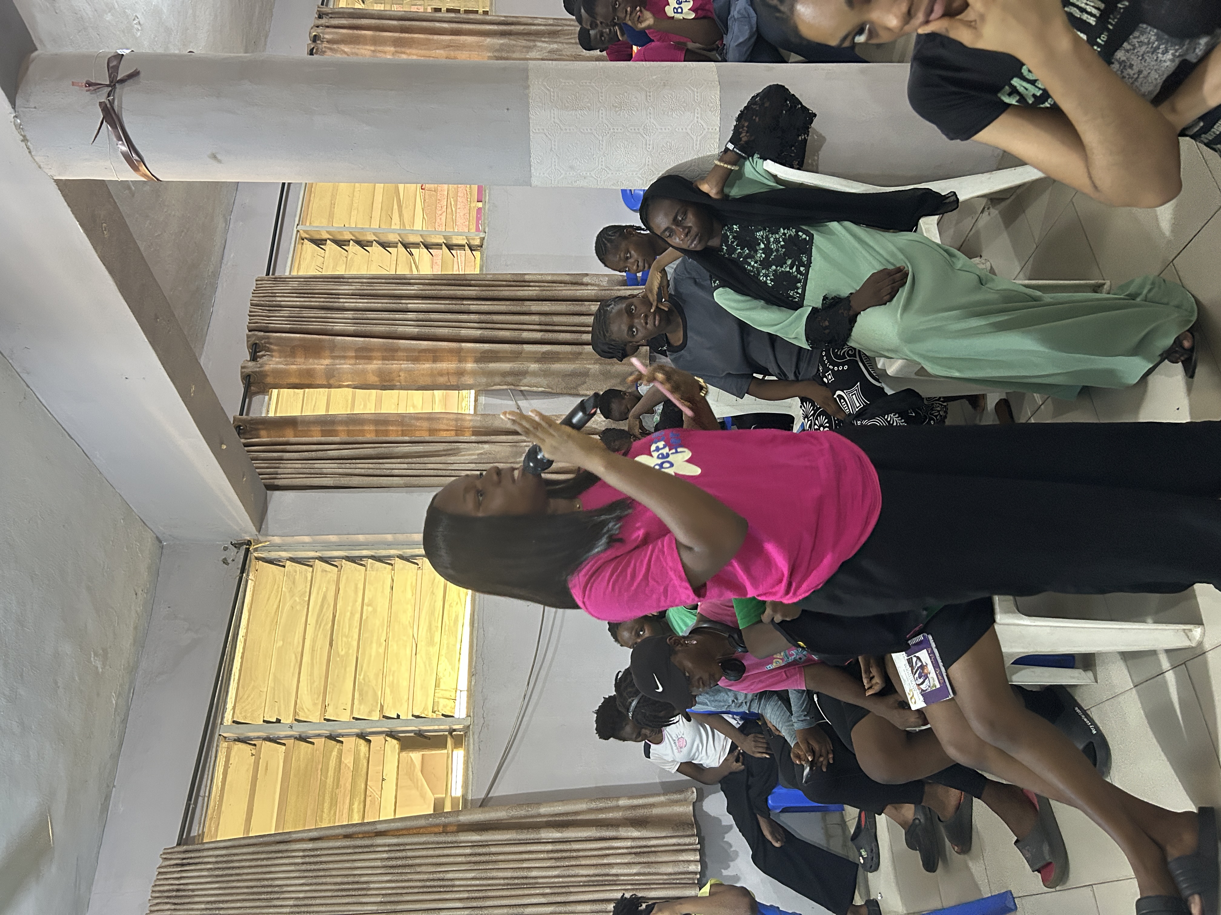 Distributing menstrual pads