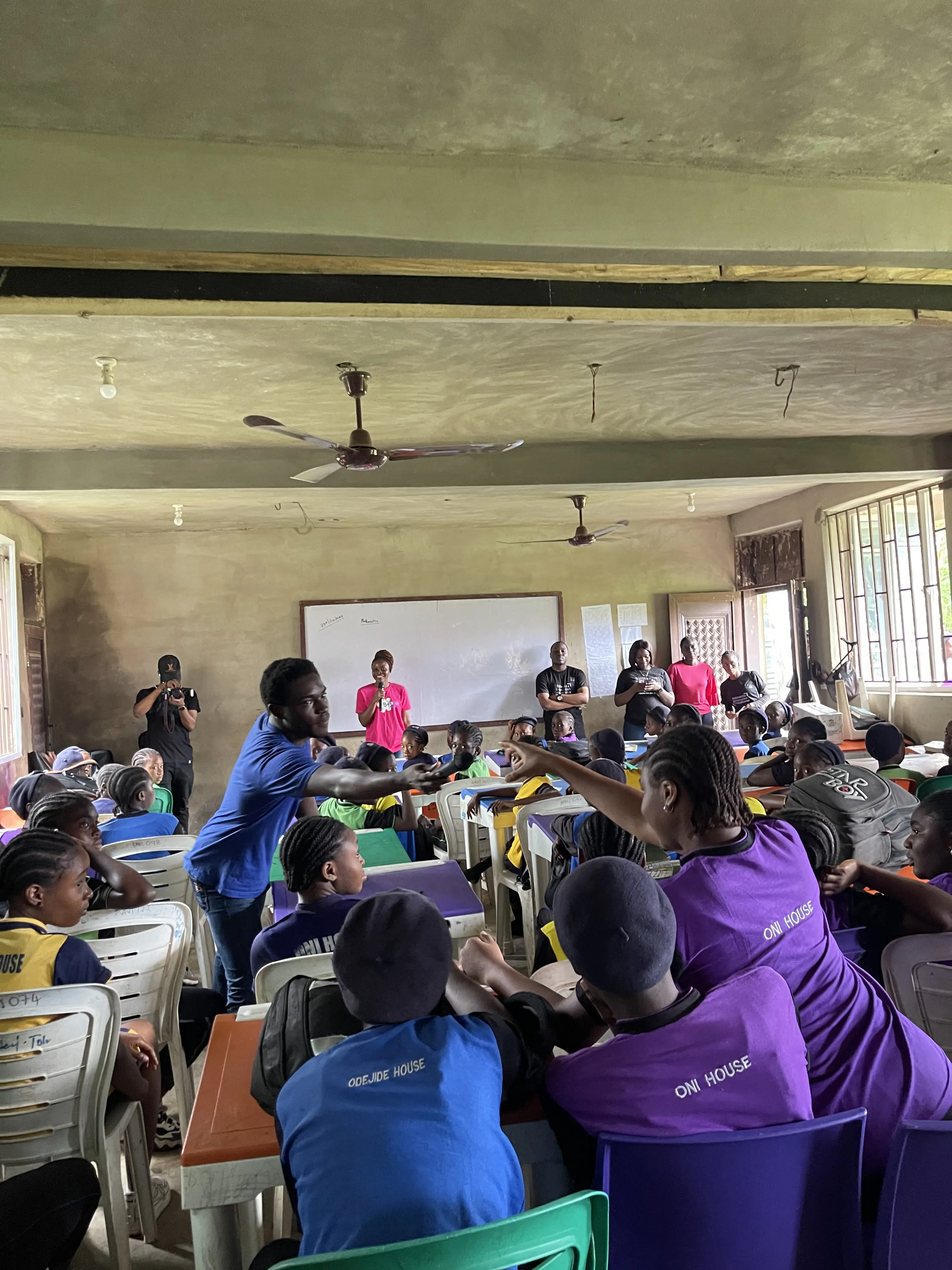 Group photo with participants