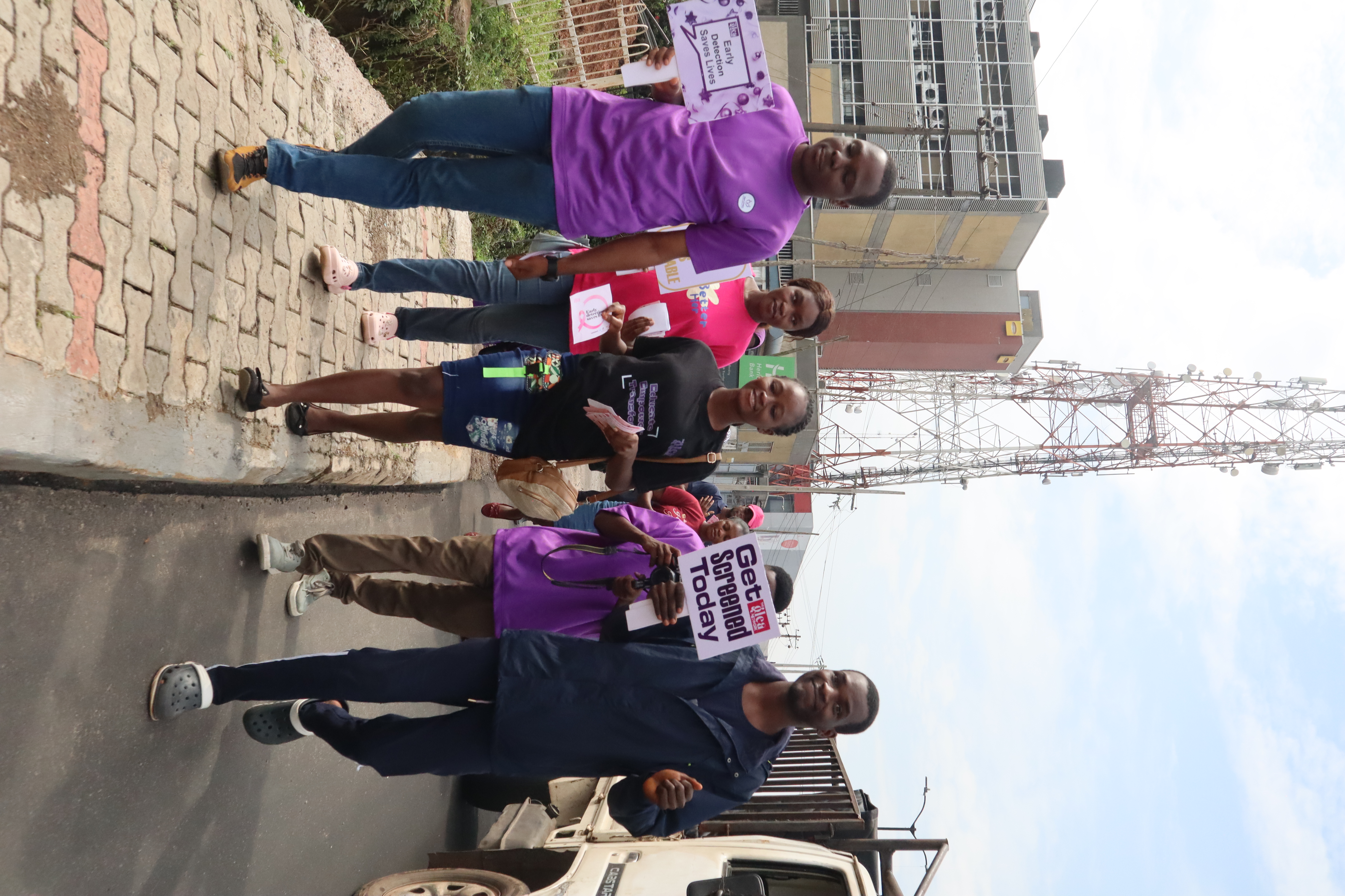 Distributing menstrual pads