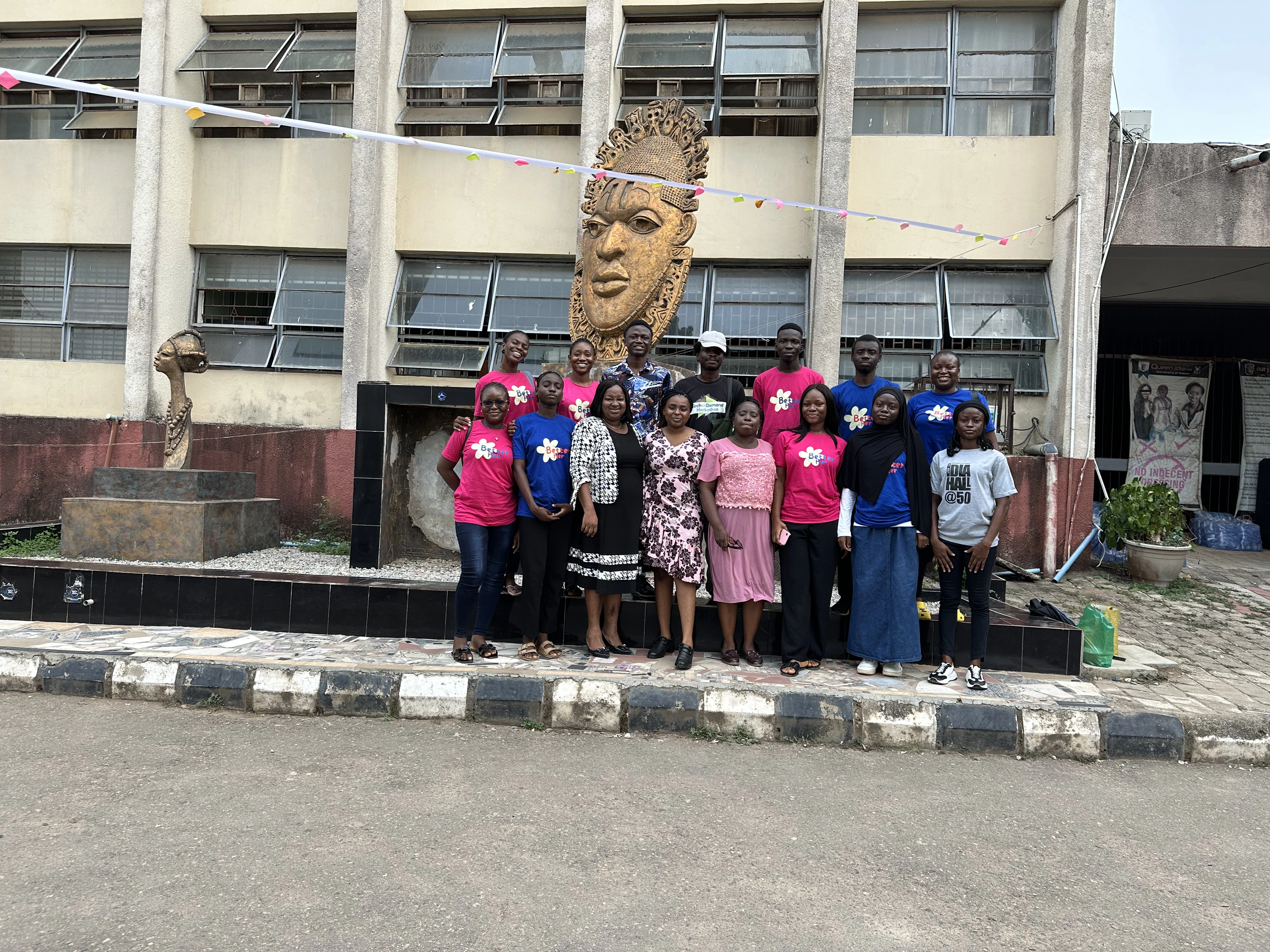 Group photo with participants